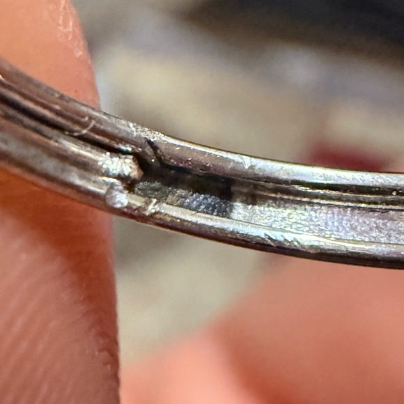 Vintage Avon Silver Ring with Iridescent Mother-of-Pearl Oval - Picture 15 of 15